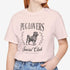 Black Pug Shirt for Women - Pug Lovers Club Tee